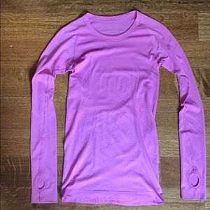 Lululemon magenta long sleeve